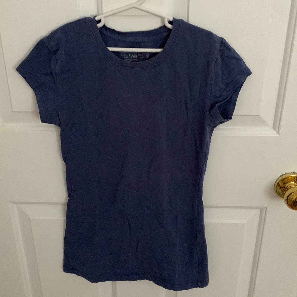 Long blue T-shirt, size XS from Twik